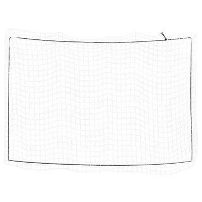 VidaXL Aanhangwagennet elastisch touw 3,5x2,5 m polypropeen wit