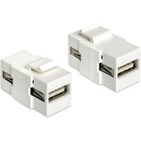 DeLOCK DeLOCK Keystone Module USB 2.0 A USB 2.0 A - thumbnail