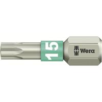 Wera 3867/1 TS TX 15 X 25 MM 05071033001 Torx-bit T 15 RVS D 6.3 1 stuk(s) - thumbnail