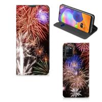 Samsung Galaxy A31 Hippe | Standcase | Vuurwerk