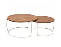 Brix Salontafel Emma set van 2 stuks - Rond - thumbnail