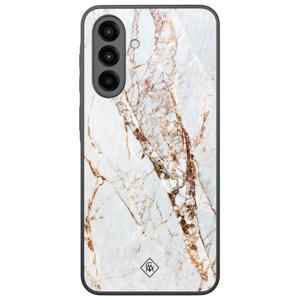 Samsung Galaxy A36 hoesje - Marmer goud