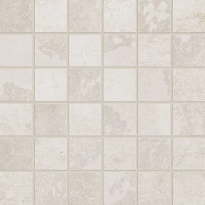 Mozaïektegel JOS. Reused WAMoz.300X300 Bone 10mm Mat R10