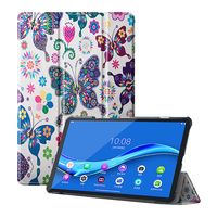 3-Vouw sleepcover hoes - Lenovo Tab M10 FHD Plus (x606F) - Vlinders - thumbnail