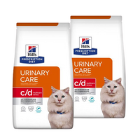 Hill&apos;s Prescription Diet C/D Multicare Stress Urinary Care kattenvoer met kip 2 x 12 kg