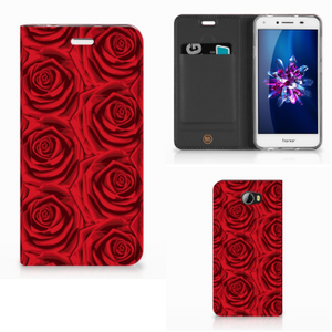 Huawei Y5 2 | Y6 Compact Smart Cover Red Roses