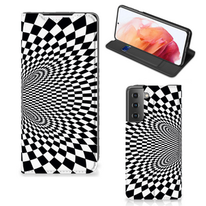 Samsung Galaxy S21 Stand Case Illusie