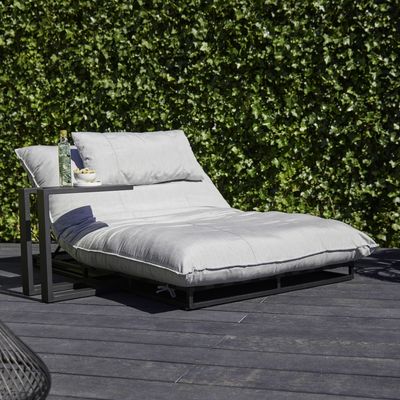 Hartman Ligbed 'Emma' kleur Lichtgrijs