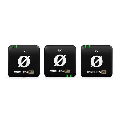 RØDE Wireless ME Dual - compact draadloos microfoonsysteem met twee zenders voor tweekanaals opname