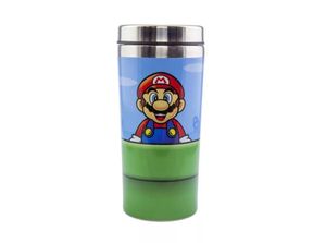 Paladone Super Mario Warp Pipe 450 ml Multi kleuren Roestvrijstaal