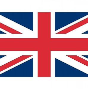 20x Stickertjes Engeland/Verenigd koninkrijk vlag 10 cm   -