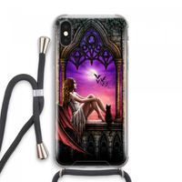 Kinderen van de nacht: iPhone XS Max Transparant Hoesje met koord