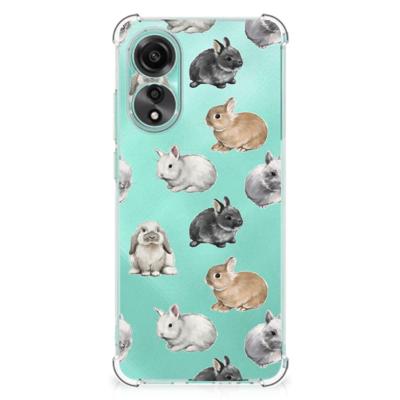 Case Anti-shock voor OPPO A78 4G Konijntjes