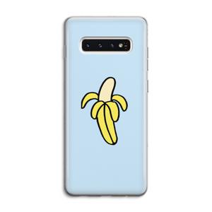 Banana: Samsung Galaxy S10 4G Transparant Hoesje