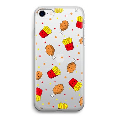 Chicken 'n Fries: iPhone SE 2020 Transparant Hoesje
