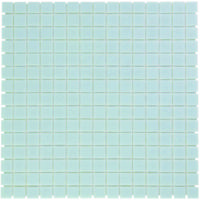The Mosaic Factory Amsterdam Mozaiek Tegel Vierkant - Licht Blauw Glas Basic 322x322 mm