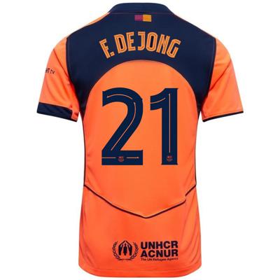 Nike FC Barcelona Frenkie de Jong 21 Derde Shirt 2025-2026
