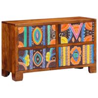 Schoenenkast Bruin 90 x 35 x 55 cm Massief acaciahout