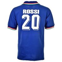 Italie retro voetbalshirt WK 1982 - Rossi 20 - thumbnail
