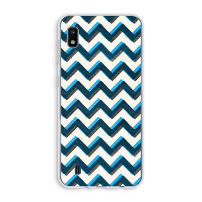 Onderbroken lijn: Samsung Galaxy A10 Transparant Hoesje