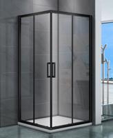 Douchecabine 80x80 Emilia Hoekinstap Vierkant Mat Zwart