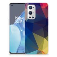 OnePlus 9 Pro | TPU Hoesje | Polygon Dark