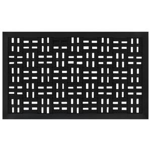 VidaXL Deurmat rechthoekig 45x75 cm rubber