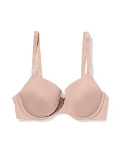 HEMA Voorgevormde Bh Met Beugel Recycled/micro Beige (beige)