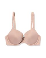 HEMA Voorgevormde Bh Met Beugel Recycled/micro Beige (beige)