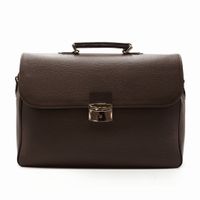20S Design leren aktetas 16,5" Classic donker bruin