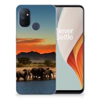 OnePlus Nord N100 | TPU Hoesje | Olifanten