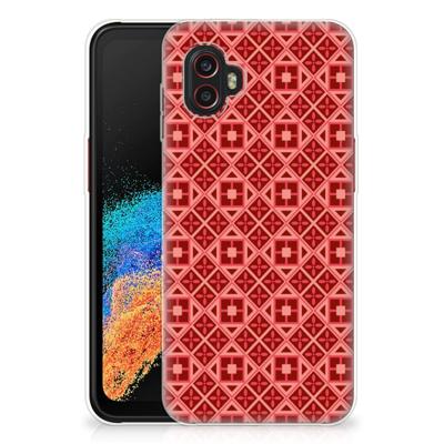 Samsung Galaxy Xcover 6 Pro | TPU bumper | Batik Rood