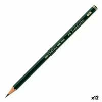 Potlood Faber-Castell 9000 Ecologisch Zeshoekig 3B (12 Stuks)