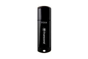 Transcend JetFlash 700/730 USB flash drive 512 GB USB Type-A 3.2 Gen 1 (3.1 Gen 1) Zwart, Wit