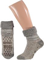 Apollo Slofsok beige motief 39-42 Apollo Slofsok beige motief 39-42