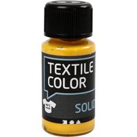 Creativ Company Textile color dekkende textielverf - geel, 50ml