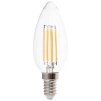 V-TAC 214301 LED-lamp Energielabel F (A - G) E14 Kaars 4.00 W = 35 W Warmwit (Ø x h) 35 mm x 98 mm 1 stuk(s)