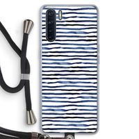 Verrassende lijnen: Oppo A91 Transparant Hoesje met koord