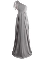 Marchesa Notte Bridesmaids robe Cremona à design asymétrique - Gris