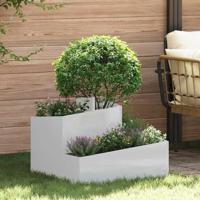 Tuin Bloempot Zilver 60 x 60 x 50 cm Gegalvaniseerd staal