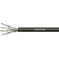 Helukabel 802167-1000 Ethernetlkabel CAT 7e S/FTP 4 x 2 x 0.258 mm² Zwart 1000 m - thumbnail