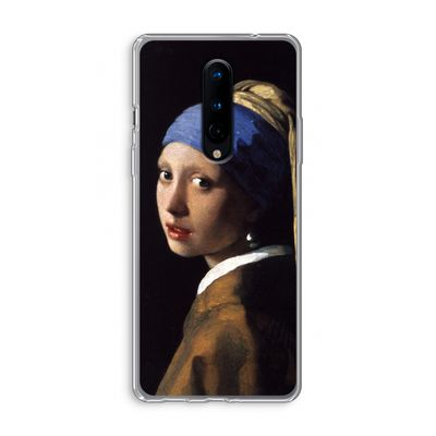 The Pearl Earring: OnePlus 8 Transparant Hoesje