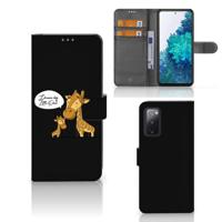 Samsung Galaxy S20 FE Leuk Hoesje Giraffe