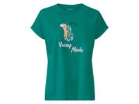 esmara Dames-T-shirt, licht getailleerd model, met ronde hals (S (36/38), Groen) - thumbnail