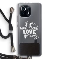 Partner in crime: Xiaomi Mi 11 Transparant Hoesje met koord