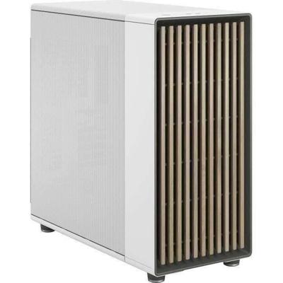 PC-behuizing - FRACTAL DESIGN - North XL Chalk White - FD-C-NOR1X-03 - E-ATX - Strak ontwerp van hout en legering
