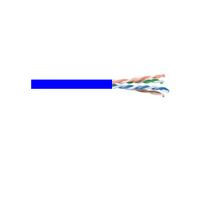 Patchkabel CAT6 UTP soepel rol 100M blauw