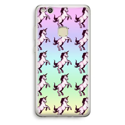 Musketon Unicorn: Huawei Ascend P10 Lite Transparant Hoesje