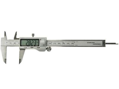Digitale schuifmaat 150 mm / 6 inch 0.01 mm groot scherm - Velleman