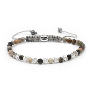 Karma Armband Spiral Bright Star White Crystal